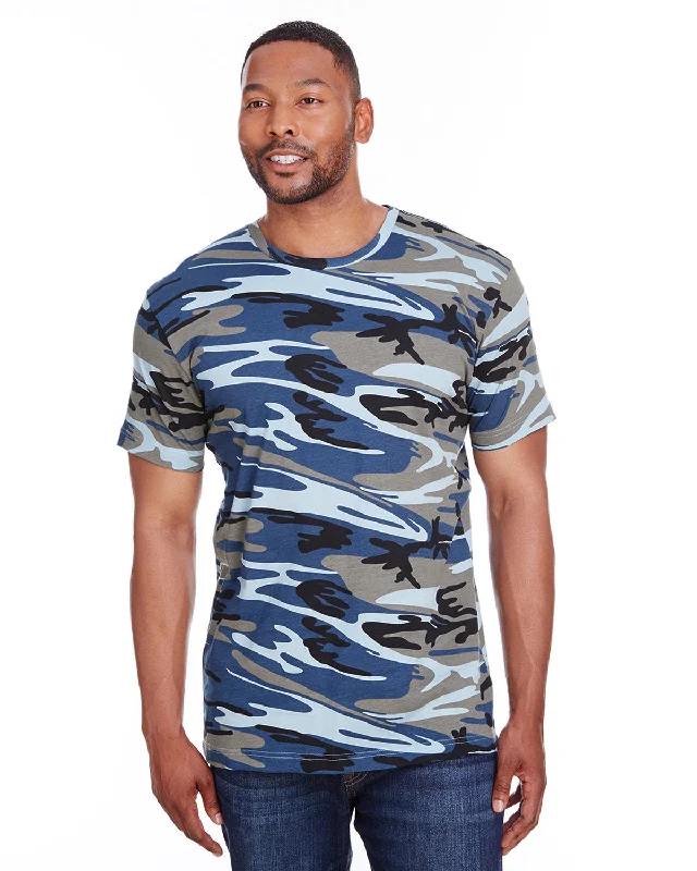 Relaxed Fashion Code Five 3907 Men's Camo T-Shirt