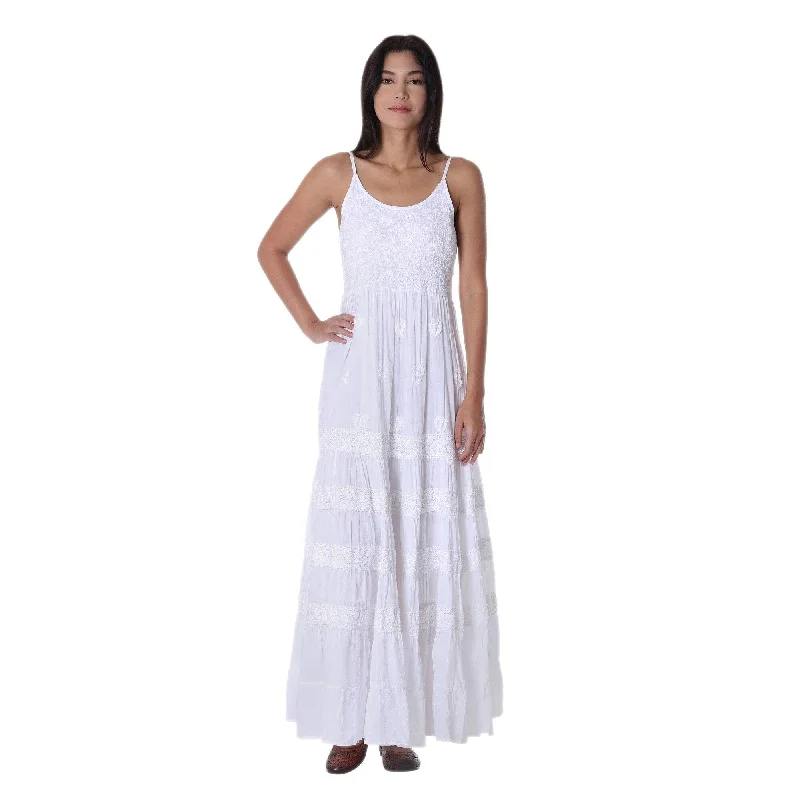 Sports Comfort Style NOVICA Lucknow Summer Cotton maxi dress