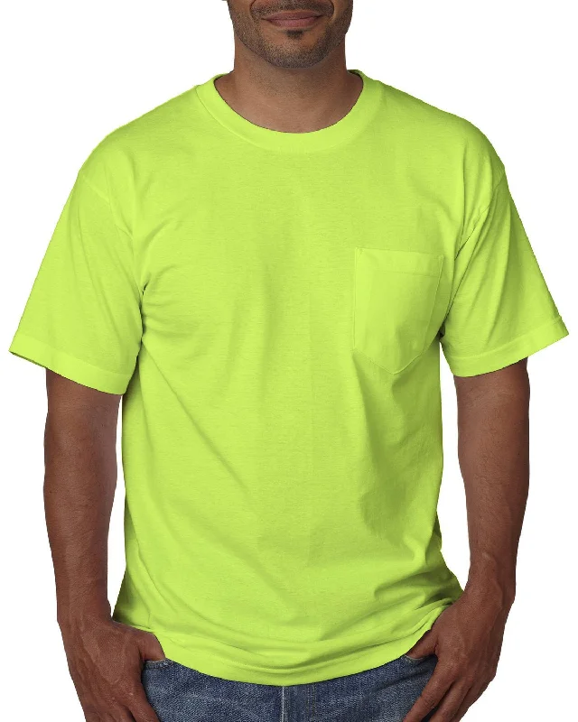 Street Style Bayside BA5070 Adult Short-Sleeve T-Shirt with Pocket