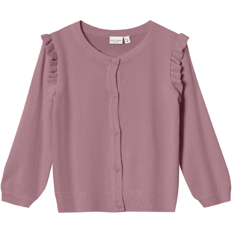 Trendy Traveler Name It Nostalgia Rose Vininna Knit Cardigan