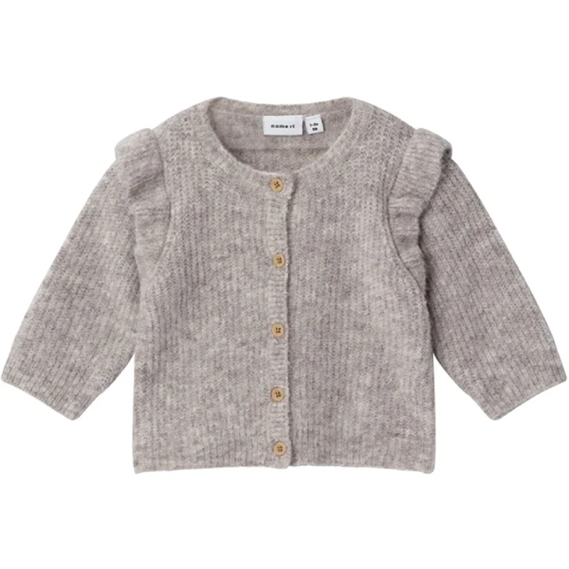 Soft Fabrics Name it Peyote Melange Sollar Knit Cardigan