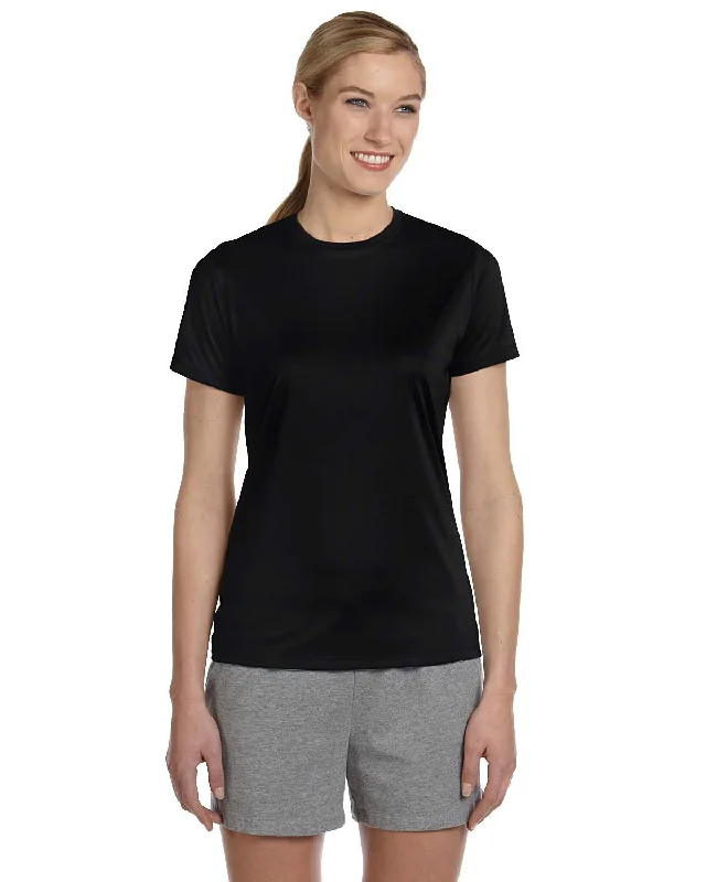 Street Graffiti Design Hanes 4830 Ladies' Cool DRI with FreshIQ Performance T-Shirt