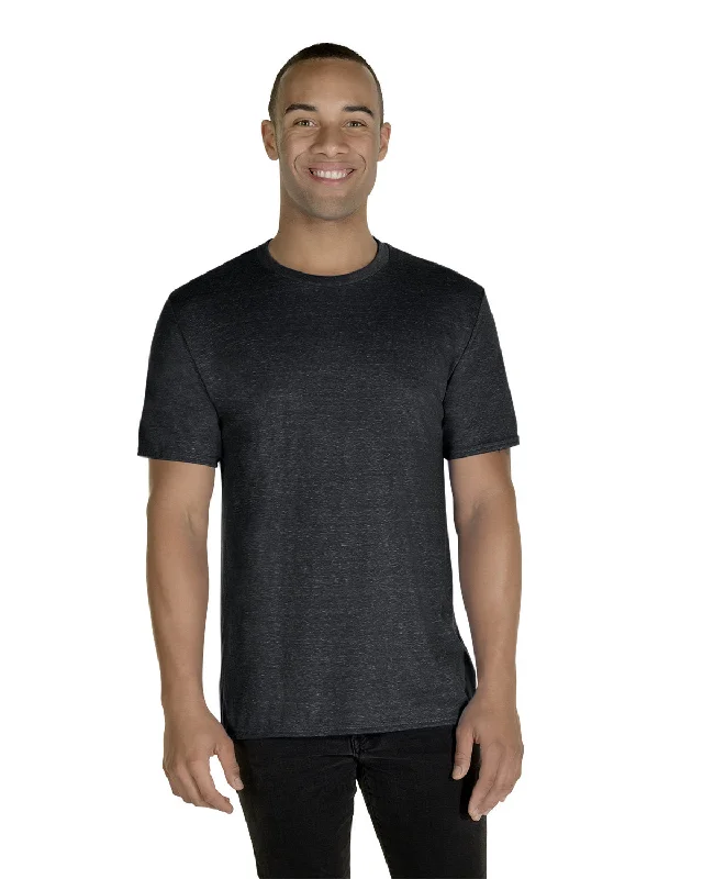 Street Casual Style Jerzees 88MR Adult Snow Heather T-Shirt