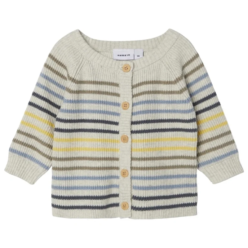 Fresh Wear Name it Peyote Melange Hopas Knit Cardigan