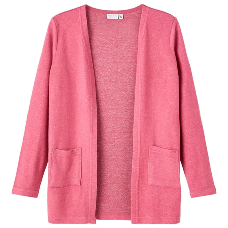 Relaxed And Casual Name it Rose Wine Victi Knit Cardigan Noos