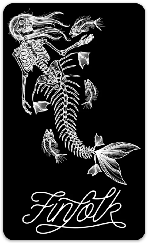 Minimal Style Deadly Depths Sticker