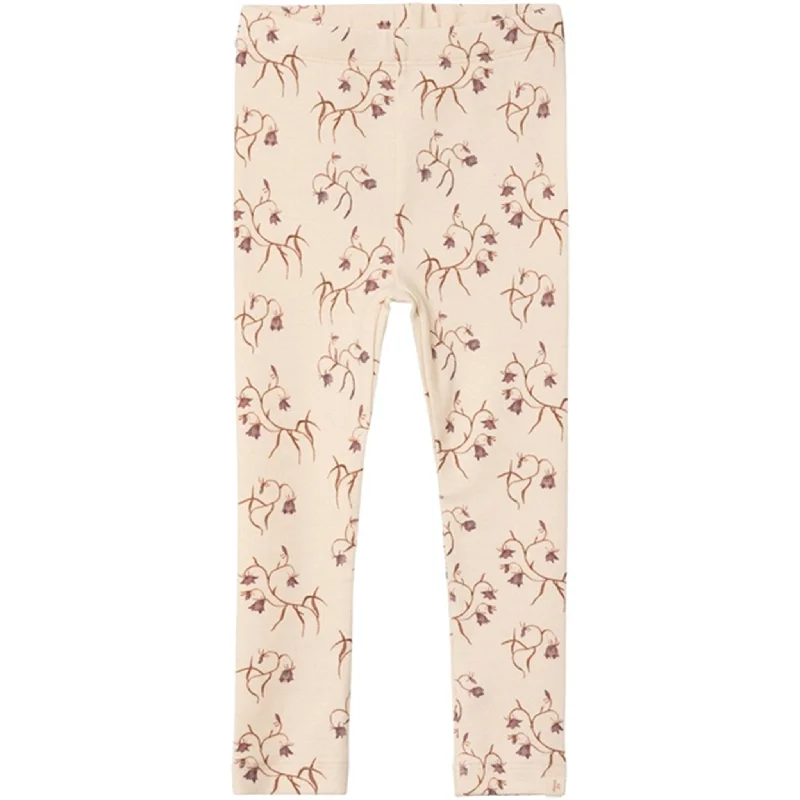 Simple Design Lil'Atelier Turtledove/Flower Gaya Slim Leggings