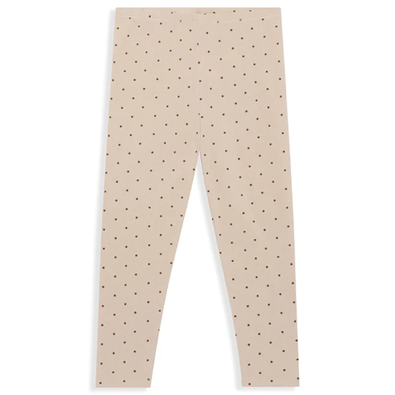 Stylish Ease Konges Sløjd Dotties Rose Bronze Reya Leggings