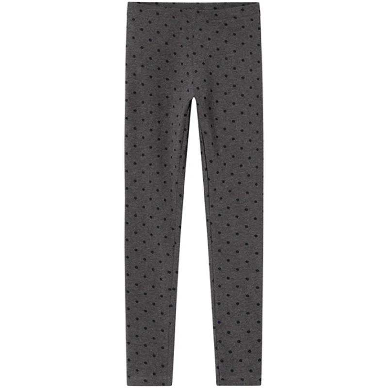 Sweet Breath Name it Dark Grey Melange Vivian Leggings AOP