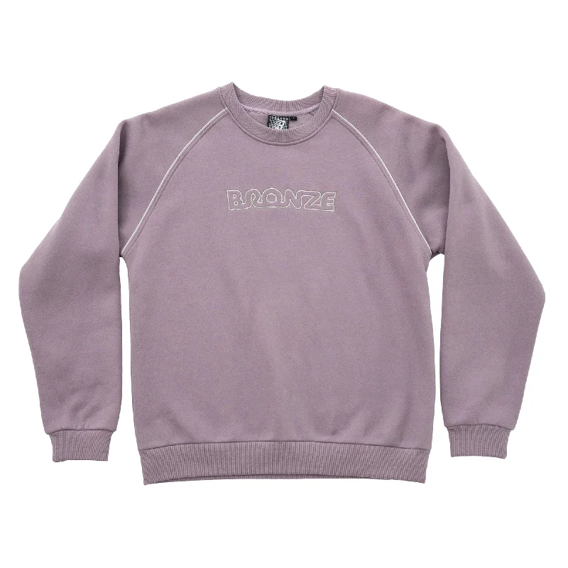 Elegant And Lazy Pipe Crewneck