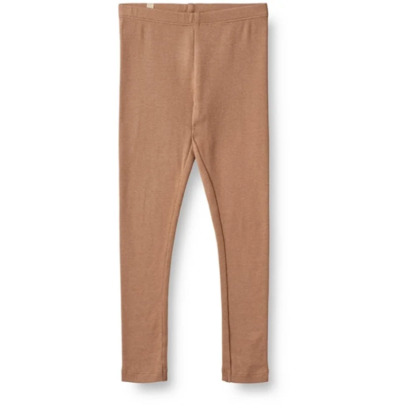 Basic Comfort Wheat Berry Dust Rib Leggings Maddy