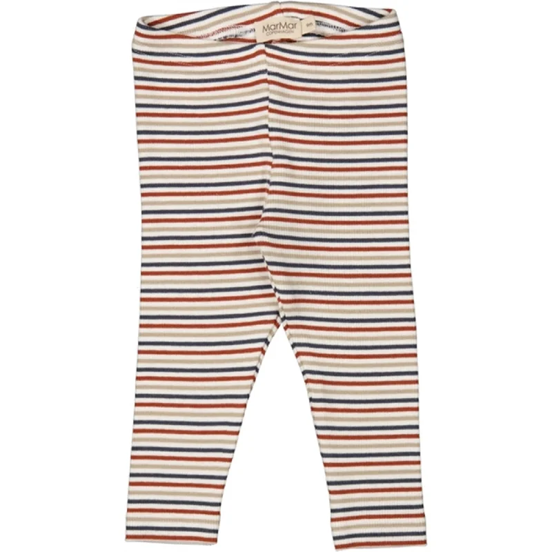Urban Design Sense MarMar Modal Rib Stripe Mix Leggings