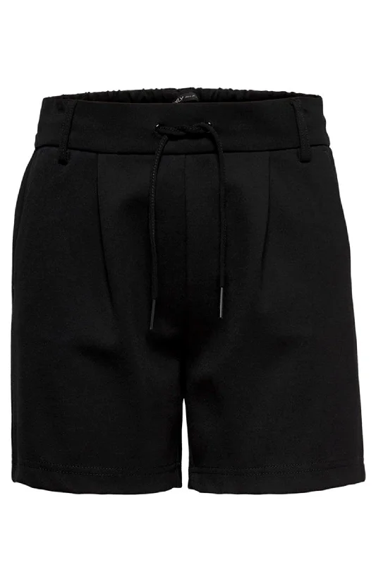 Elegant Style Poptrash Shorts - Black