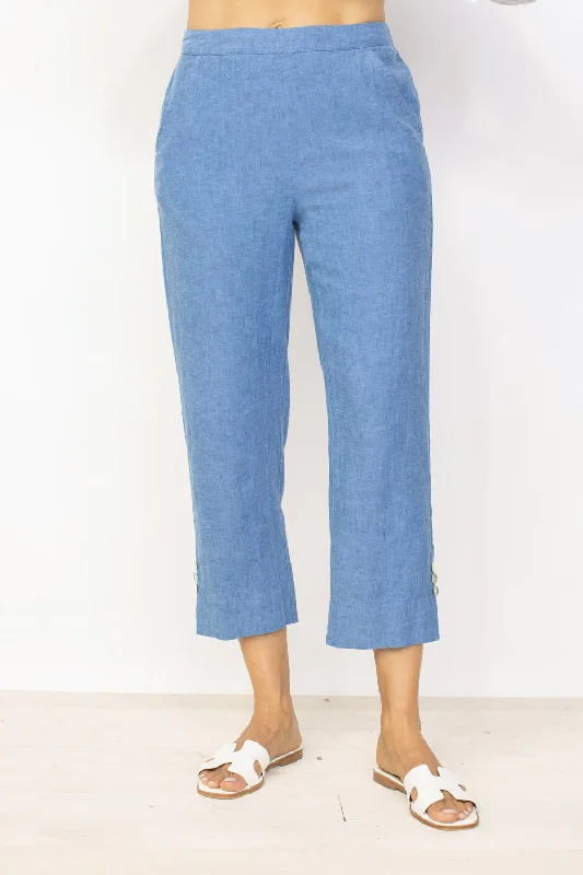 Cozy Sweaters Habitat Spring/Summer Sale, 41560 Crop Pant, Twilight 50% Off Regular Price