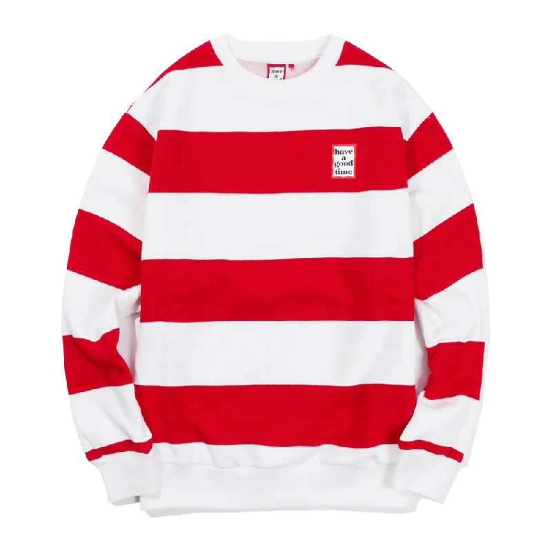 Fresh And Capable Stripe Crewneck