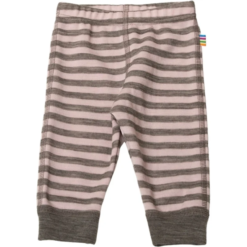 Breezy Style Joha Wool Pink Stripe Leggings