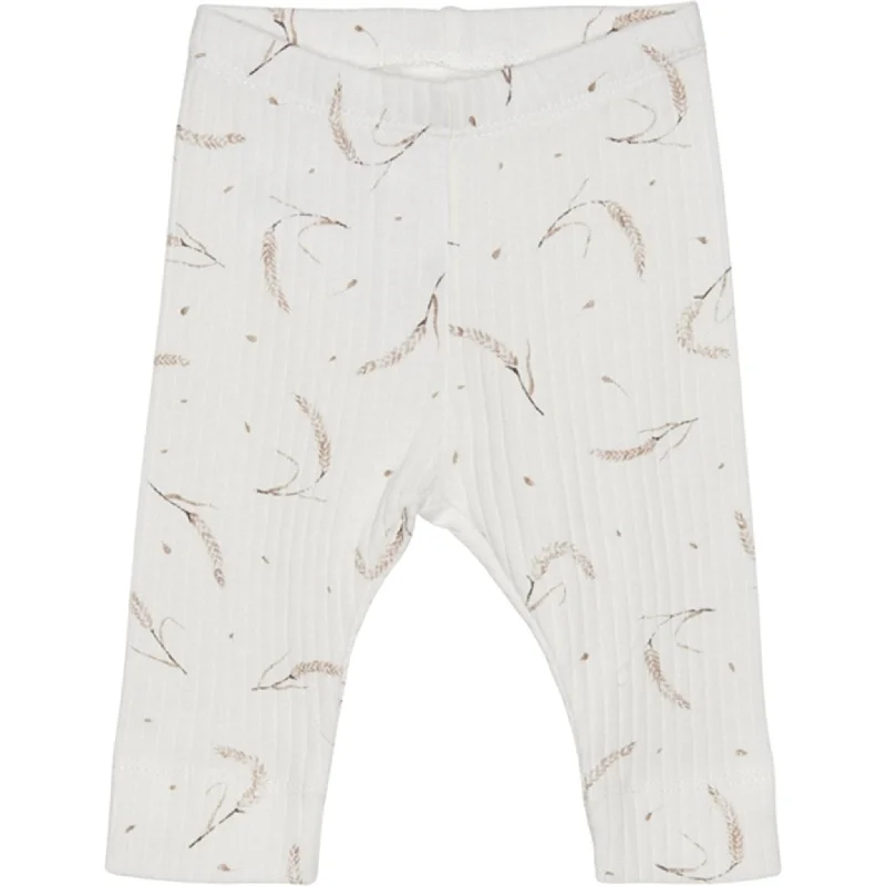 Celebrity Style FIXONI Egret Rib Leggings