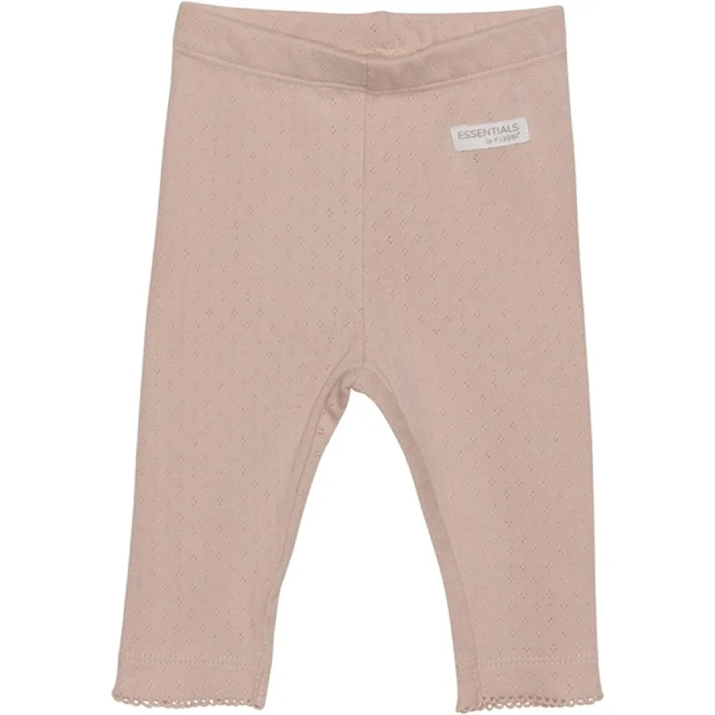 Simple Style FIXONI Cameo Rose Pointelle Leggings