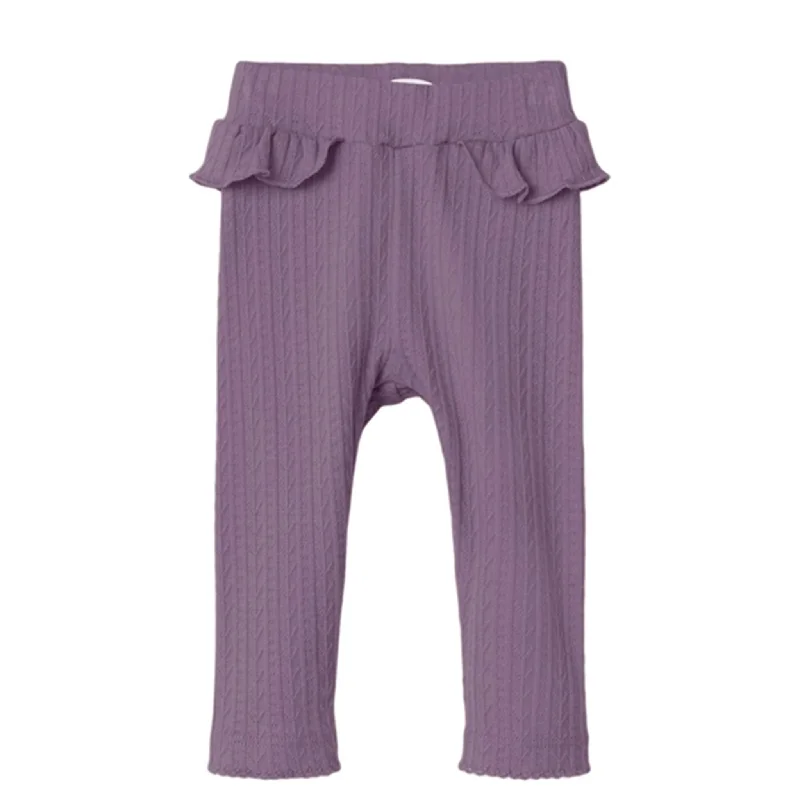 Retro Stripes Name it Purple Sage Kanya Leggings
