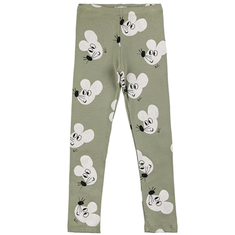 Smart Comfort Bobo Choses Light Green Mouse Leggings AOP