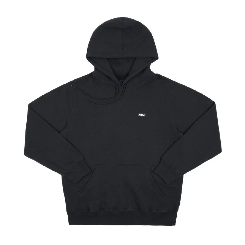 Sporty Elegance Block Logo Hoodie