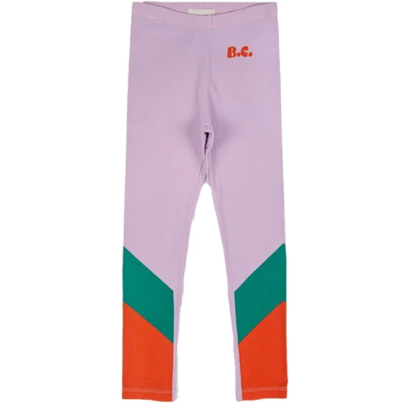 Carefree Bobo Choses Lavender Color Block Leggings