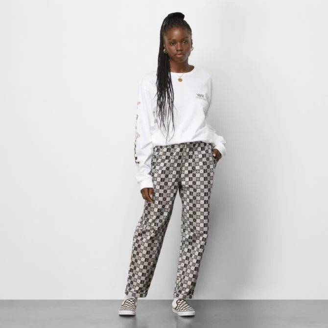 Fashionable And Versatile Women's Vans x Skateistan Pant