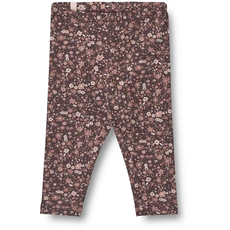 Sports Comfort Style Wheat Soft Eggplant Meadow Jersey Leggings