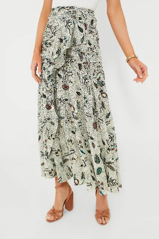 Design Trend Botanical Mist Georgina Skirt