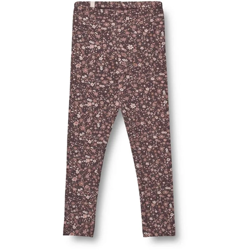 Sports litigation style Wheat Soft Eggplant Meadow Jersey Leggings