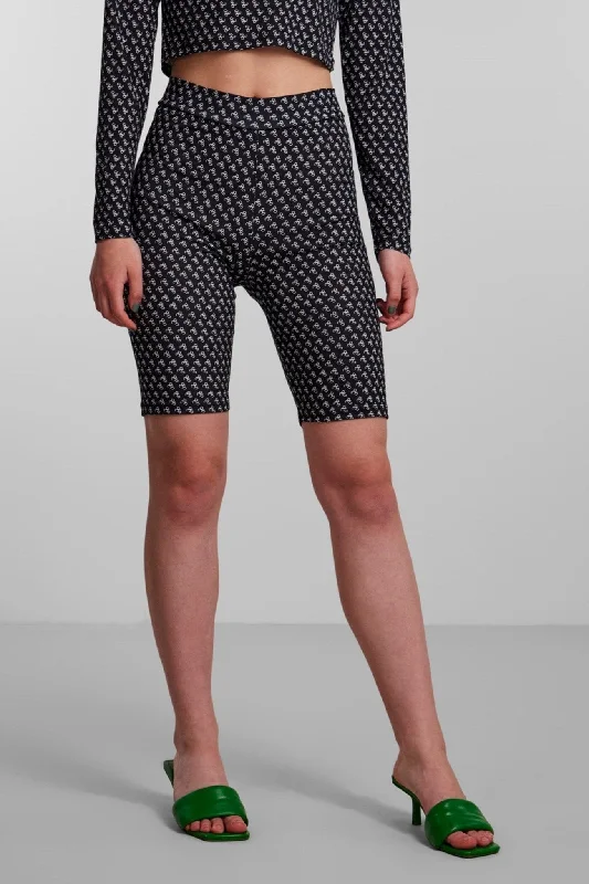 Sweet breath Ammi High Waist Bike Shorts - Black
