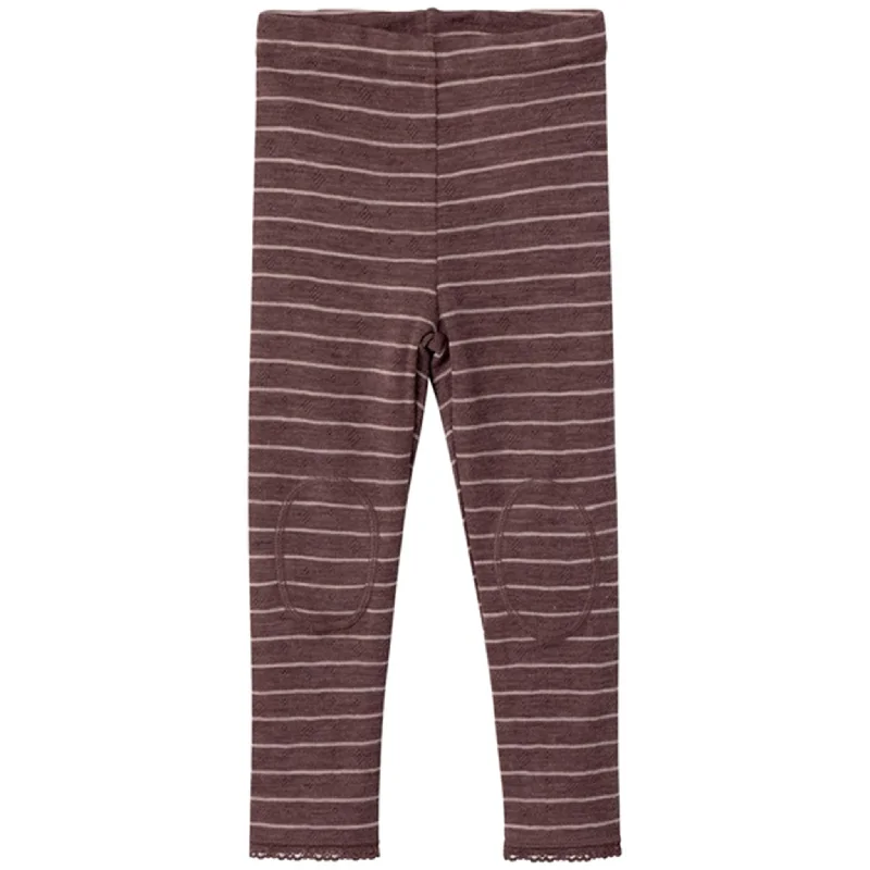Classic Items Name it Peppercorn Stripes Wang Wool Needle Leggings Noos