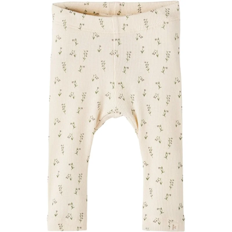 Cool Style Lil'Atelier Whitecap Gray/Wet Weather Gago Slim Leggings
