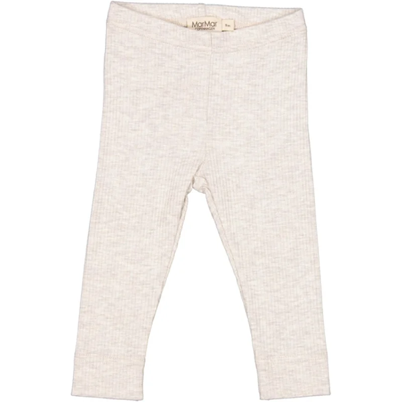 Loose Fit MarMar Modal Beige Melange Leggings