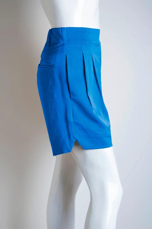 Extra long version Nile Blue Tailored Shorts