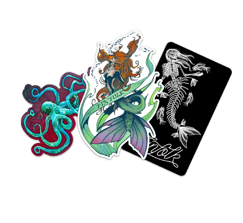 Short skirt design Grab Bag: 3 Surprise Stickers!