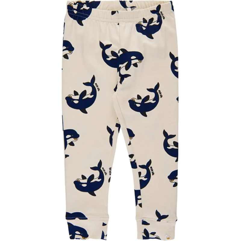 British Style THE NEW Siblings White Swan Graj Leggings