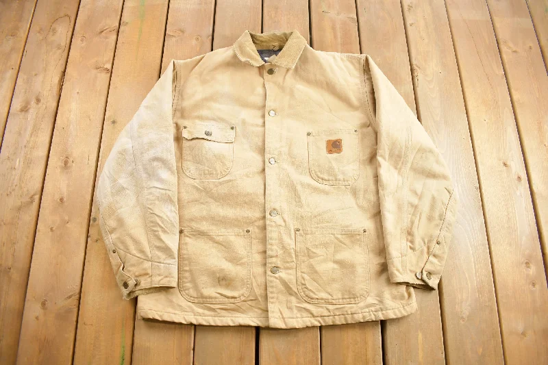 Personalized Outfit Vintage 1990s Carhartt Blanket Lined Chore Coat